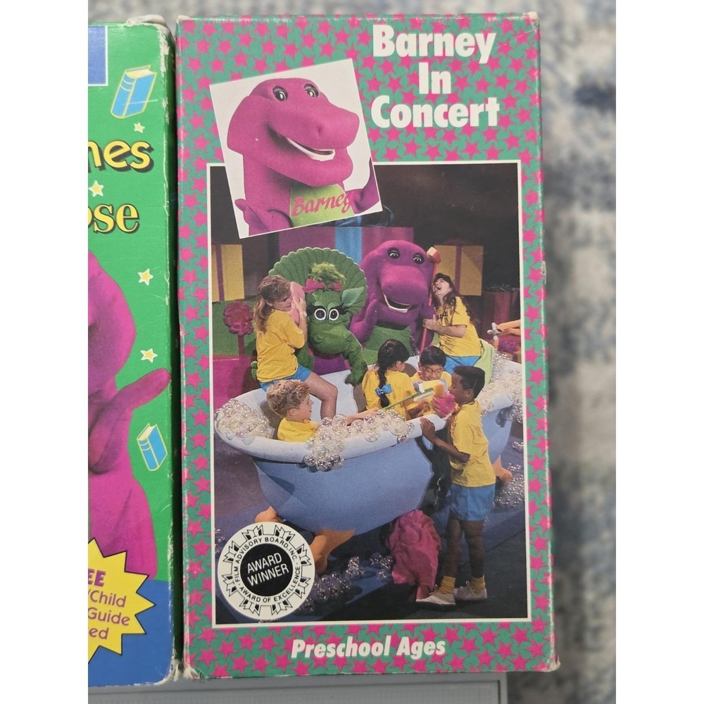 Barney and Friends VHS Tape Lot of‎ 3 Bundle Kids Educational Video Movie - Picture 2 of 8